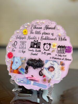 Baby things preserved lifetime 13 inches tray