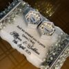 14 by 8 inches Resin Engagement tray with Gray theme