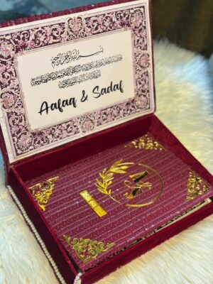 Date Fixed box with Booklet set in A4 size