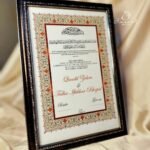 Champagne Nikkah Nama A4